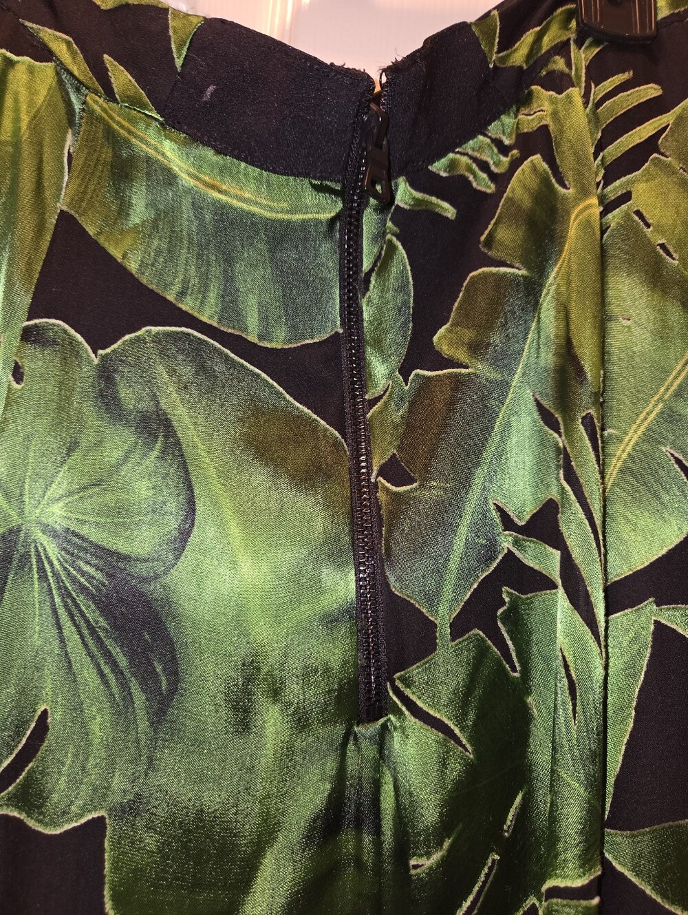 ALICE & OLIVIA Tropical Leaf Print Harem Maxi Skirt - Picture 6 of 9